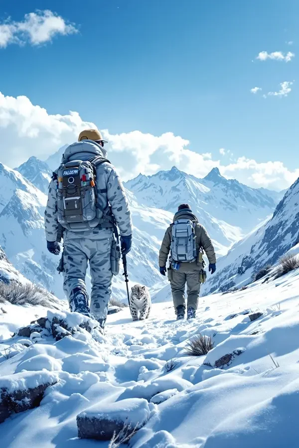 雪豹的冬天海报缩略图 - 柚子影视